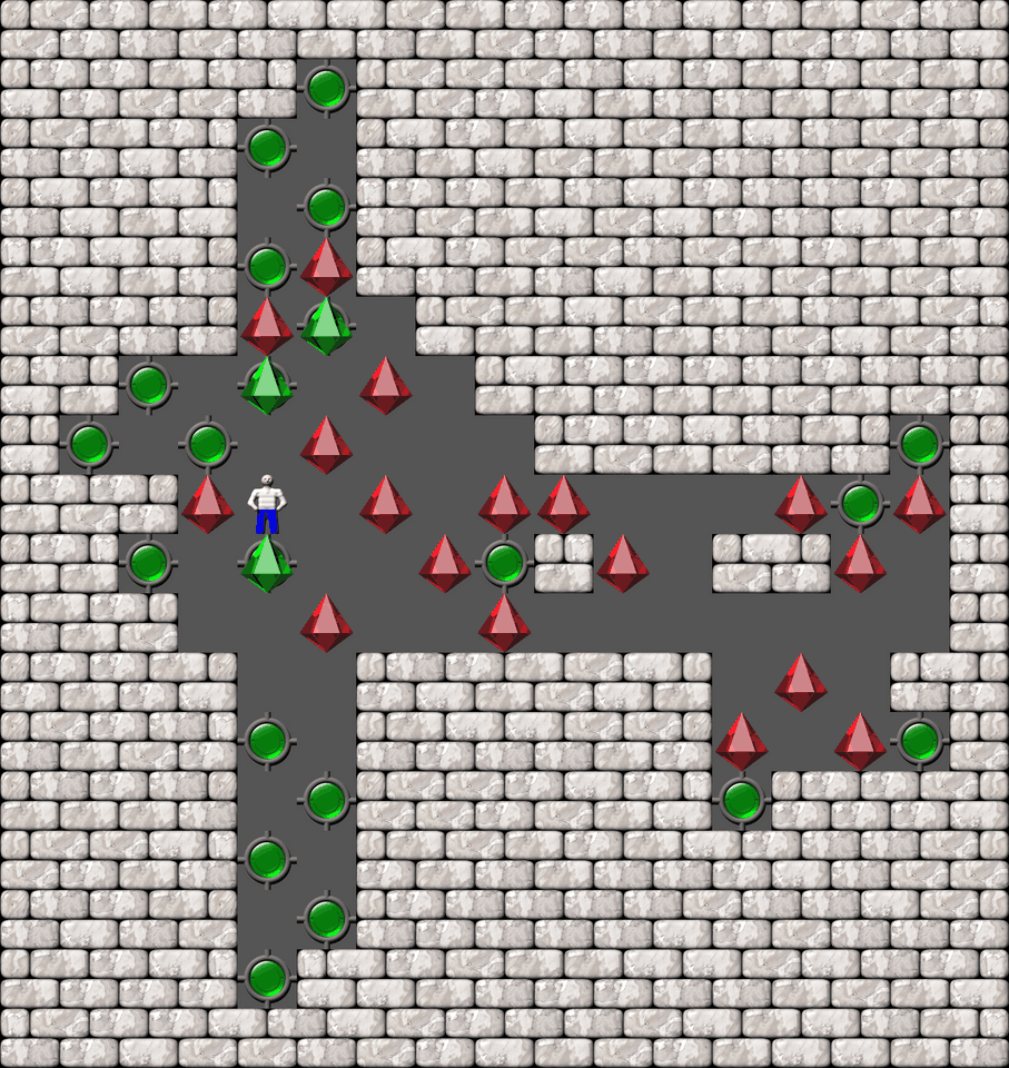 Sokoban More Bugs collections level 519